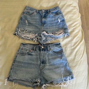 BUNDLE Topshop/BDG Denim Shorts